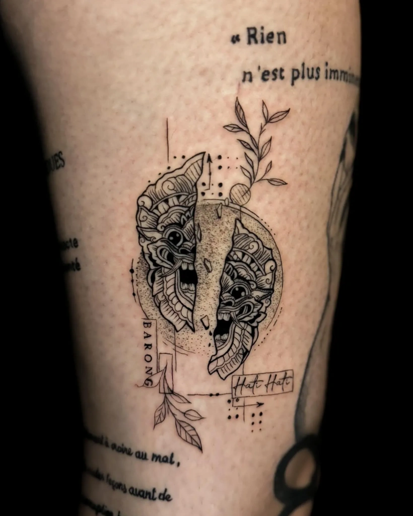 Modern and Traditional Tatto | Nusa penida Tatto | Best Tatto Studio in Nusa Penida