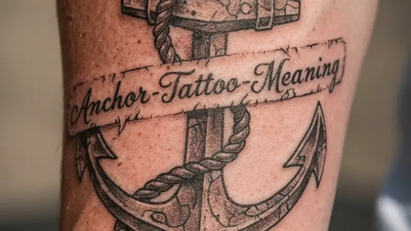 Anchor Tattoo Meaning | nusa penida tattoo | Balinusatattoo | Dwiki Bali nusa