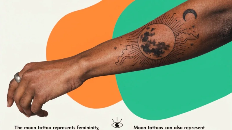 Moon Tattoo Meaning: Symbolism, Spiritual Significance & Design Ideas